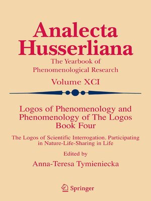 cover image of Logos of Phenomenology and Phenomenology of the Logos. Book Four